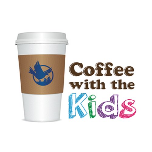 Coffee with The Kids Logo Graphic