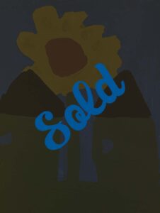 sold sunflower painting